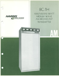 Harris BC1H Brochure Front Page